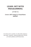 Learn .Net with Programming ( 3 in 1....pdf